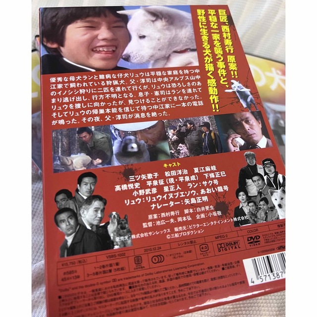 ⭐️炎の犬　DVD Box5枚組　美品　紀州犬愛情物語　大変貴重！