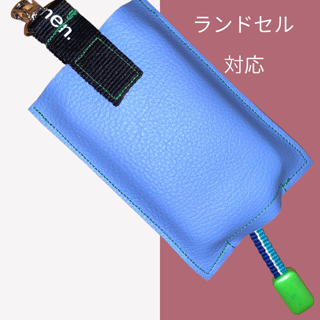 キッズ携帯カバー　ケース　ナスカン型　ハンドメイド　13 スマホ/家電/カメラのスマホアクセサリー(モバイルケース/カバー)の商品写真