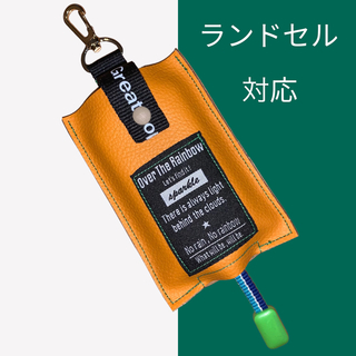 キッズ携帯カバー　ケース　クリア　ナスカン型　ハンドメイド　1(モバイルケース/カバー)