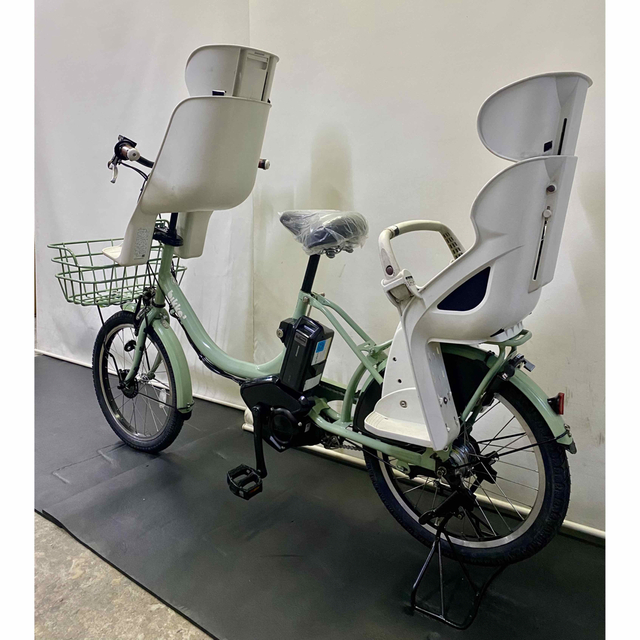 電動自転車 ブリヂストン ビッケ2 20インチ 8.7ah 3人乗り パワフルの