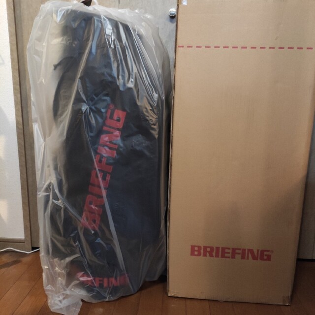 BRIEFING(ブリーフィング)の新品　ブリーフィング　CR-5  キャディバッグ　BRIEFING　ブラック スポーツ/アウトドアのゴルフ(バッグ)の商品写真