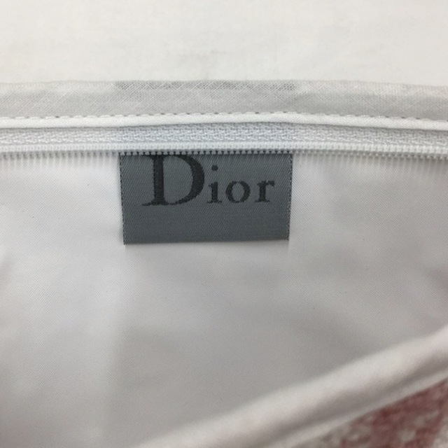 DIOR  ガーリーピンク　トロッター　パイルポーチ