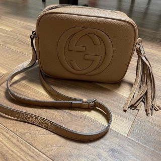 グッチ(Gucci)のGUCCI グッチ〔ソーホー〕レザー スモール ディスコバッグ(ショルダーバッグ)