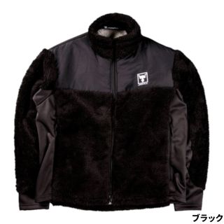 ジャッカル(JACKALL)のジャッカル　フリースジャケット　ブラック　L 新品、未開封(ウエア)