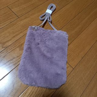 ミシャ(MISSHA)の新品☆ボアショルダー小さめ☆ミシャMISSHA(ショルダーバッグ)