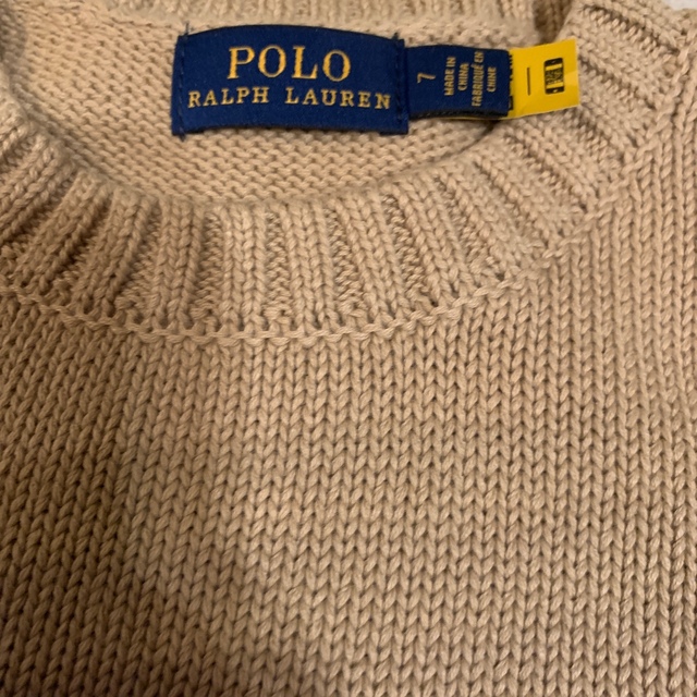 POLO RALPH LAUREN(ポロラルフローレン)のラルフローレン　ポロベア　ニット　130 キッズ/ベビー/マタニティのキッズ服男の子用(90cm~)(ニット)の商品写真