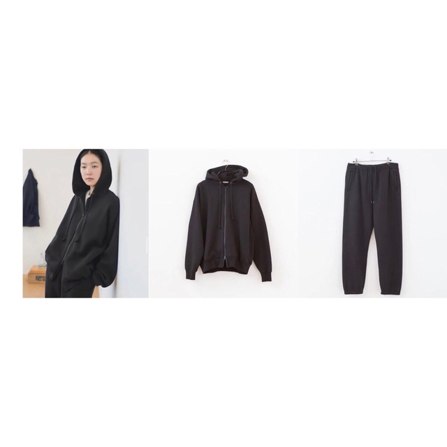 COTTON CASHMERE SWEAT SET UP スタイリスト私物