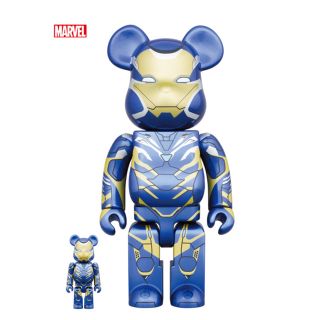 ベアブリック(BE@RBRICK)のBE@RBRICK IRON MAN RESCUE SUIT 100％ 400％(その他)