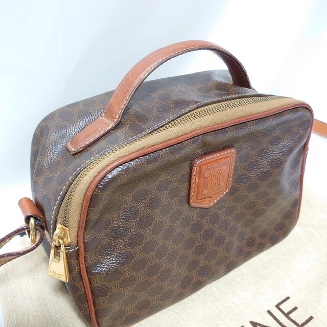 CELINE マカダム柄 ショルダーバッグ ポシェット | www.jarussi.com.br