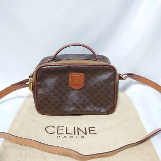 セリーヌ(celine)のCELINE マカダム柄 ショルダーバッグ ポシェット(ポーチ)