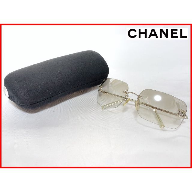 CHANEL シャネル サングラス ケース付 ココマーク 12.5 - www