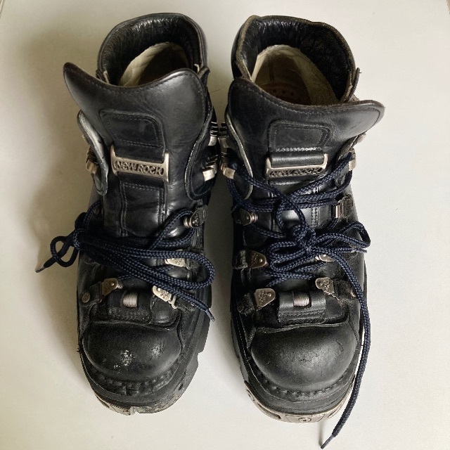 NEW ROCK Hi BOOTS black size:42(27〜27.5) - ブーツ
