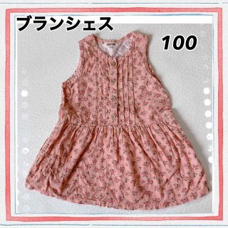 ブランシェス(Branshes)のキッズワンピース ワンピース ベビー キッズ服 女の子服 100 ブランシェス(ワンピース)