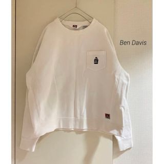 ベンデイビス(BEN DAVIS)の【専用】Ben Davisベンデイビス＊スウェット＊white×logo(スウェット)