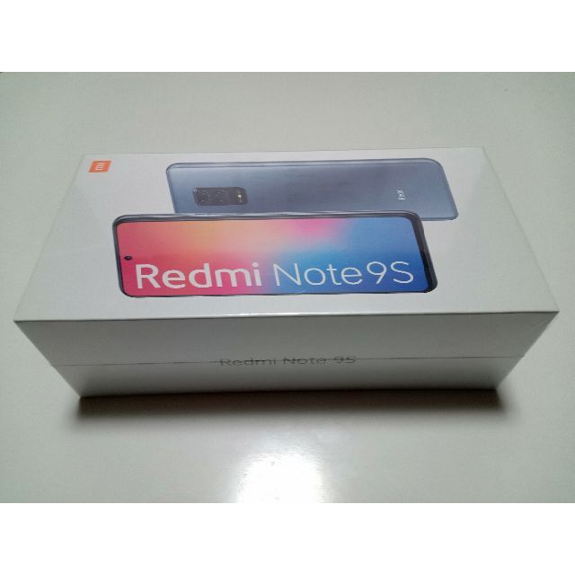 ANDROID(アンドロイド)の【新品】Redmi Note 9S グレイシャーホワイト 128GB スマホ/家電/カメラのスマートフォン/携帯電話(スマートフォン本体)の商品写真