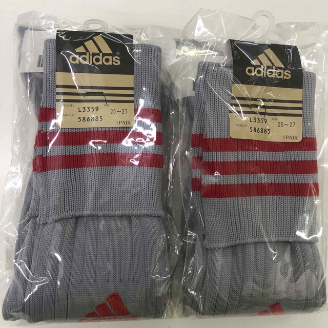 adidas(アディダス)のadidas サッカーストッキング　2足セット スポーツ/アウトドアのサッカー/フットサル(ウェア)の商品写真