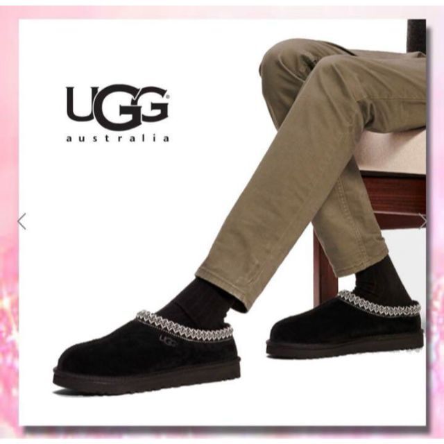 完売しました。。⑤✨新品✨27⇒26cm相当✨UGG✨TASMAN✨タスマン✨黒