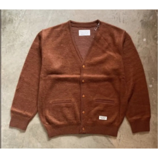 20FW  WACKOMARIA MOHAIR KNIT CARDIGAN