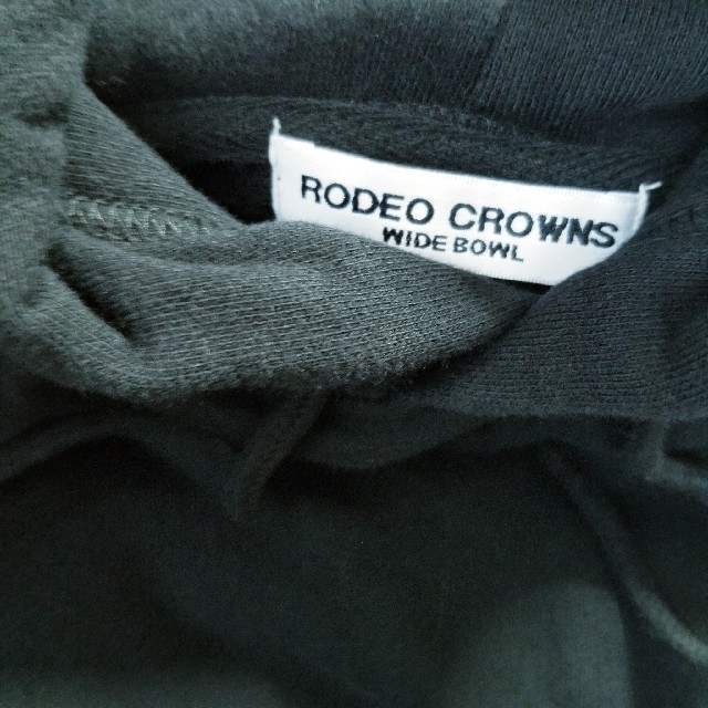 RODEO CROWNS WIDE BOWL(ロデオクラウンズワイドボウル)の完売品☆RODEO CROWNS☆WEB限定デニム切替パーカーマキシワンピース レディースのワンピース(ロングワンピース/マキシワンピース)の商品写真