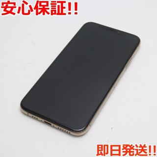 アイフォーン(iPhone)の超美品 SIMフリー iPhoneXS 64GB ゴールド  (スマートフォン本体)