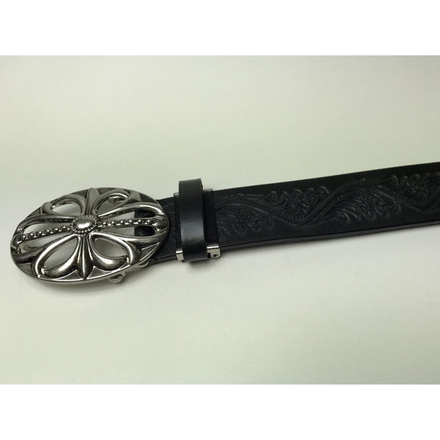 矢沢永吉ベルト 着用類似 Lサイズ 栃木レザー 牛革 カジュアル メンズ40mm
