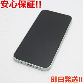 アイフォーン(iPhone)の超美品 SIMフリー iPhone12 mini 128GB  グリーン(スマートフォン本体)