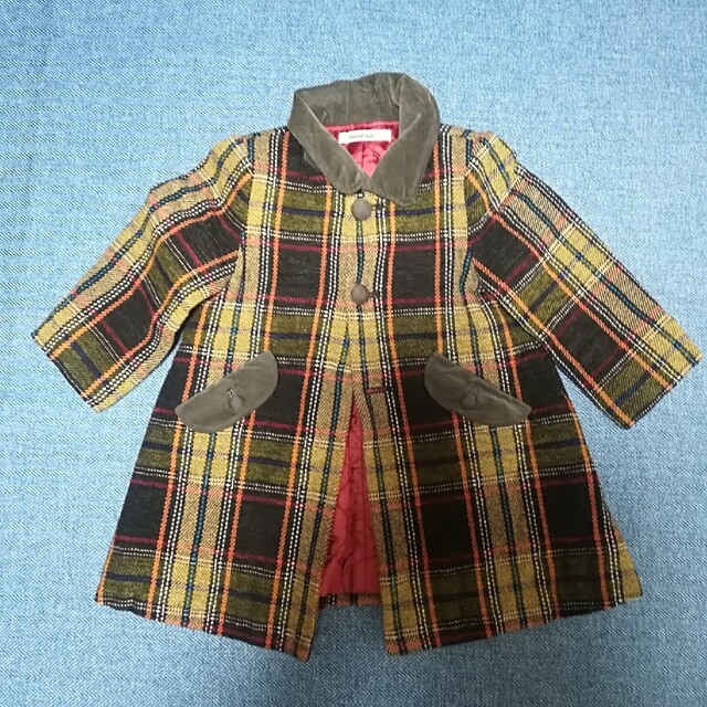 familiar(ファミリア)のfamiliarレトロコート キッズ/ベビー/マタニティのキッズ服男の子用(90cm~)(コート)の商品写真