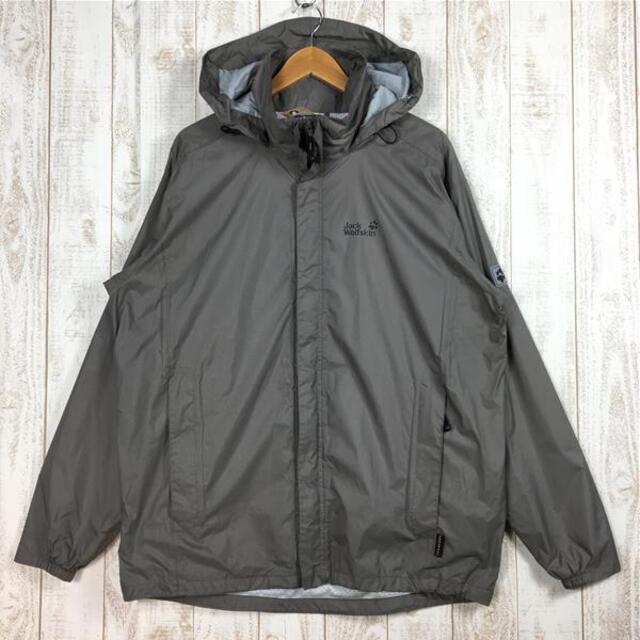 MENs XL  ジャックウルフスキン 2レイヤー テキサポール レインシェル ジャケット 2-Layer TEXAPORE Rainshell Jacket フーディ JACKWOLFSKIN 04EB002103 ブラウン系