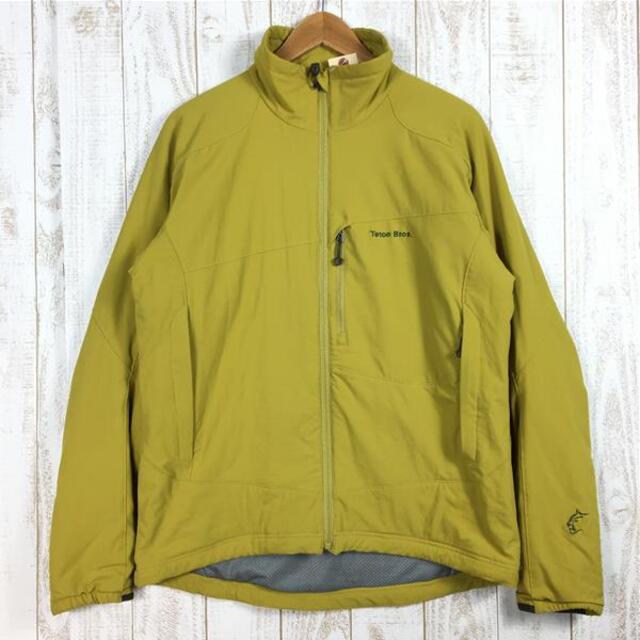 MENs L  ティートンブロス ワピティ ジャケット Wapiti Hoody ソフトシェル アクティブ インサレーション TETON BROS TB143-08M イエロー系