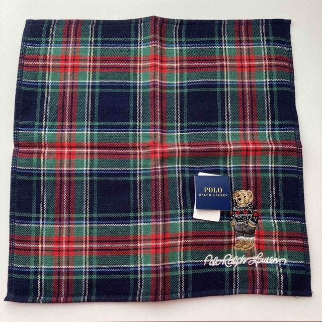 POLO RALPH LAUREN(ポロラルフローレン)の未使用タグ付き POLO RALPH LAUREN他ハンドタオル 3点セット レディースのファッション小物(ハンカチ)の商品写真