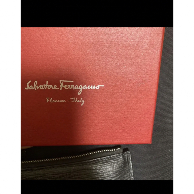 Salvatore Ferragamo - フェラガモ フラグメントケース ブラックの通販