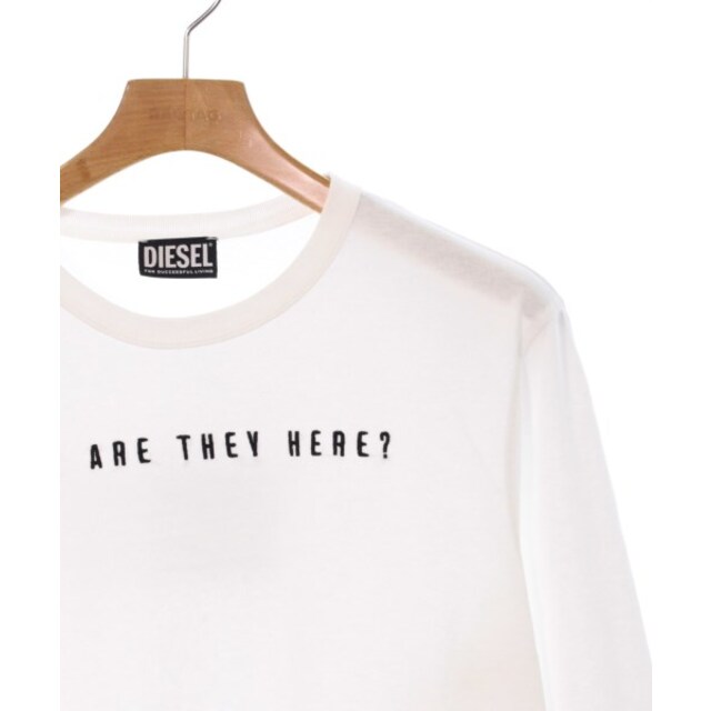 DIESEL ディーゼル Tシャツ・カットソー S 白