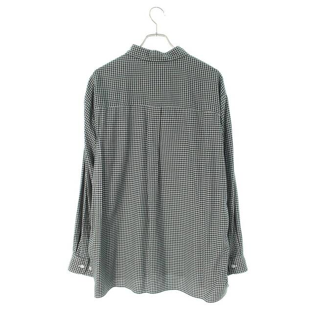 steven alan(スティーブンアラン)のスティーブンアラン GINGHAM CHECK REGULAR COLLAR BOX SHIRT-LOOSE 8111-218-0857 ギンガムチェック長袖シャツ メンズ L メンズのトップス(シャツ)の商品写真