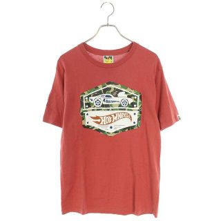 アベイシングエイプ(A BATHING APE)のアベイシングエイプ 001TEI231919C ホットウィールレーシングコットンTシャツ メンズ L(Tシャツ/カットソー(半袖/袖なし))