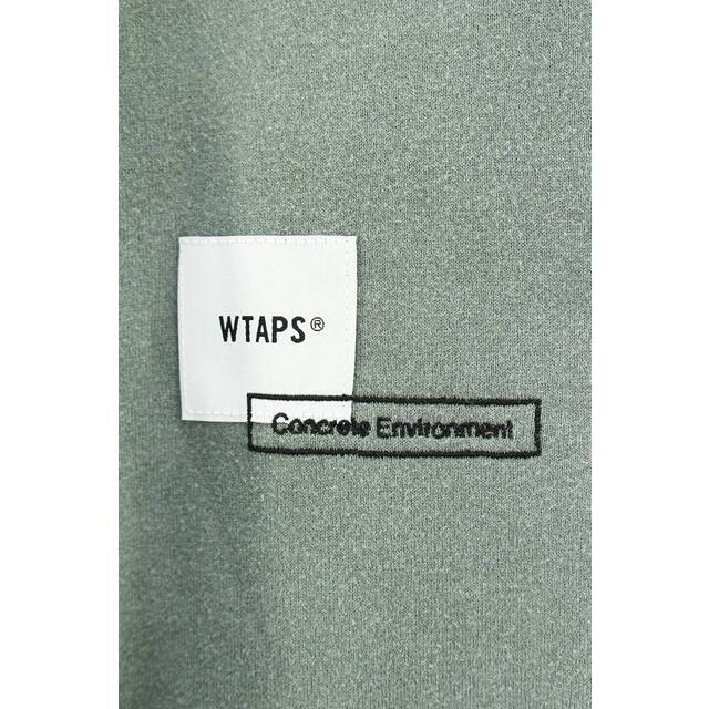 W)taps(ダブルタップス)のダブルタップス 21SS 211ATDT-CSM02 ロゴ刺繍Tシャツ メンズ 1 メンズのトップス(Tシャツ/カットソー(半袖/袖なし))の商品写真