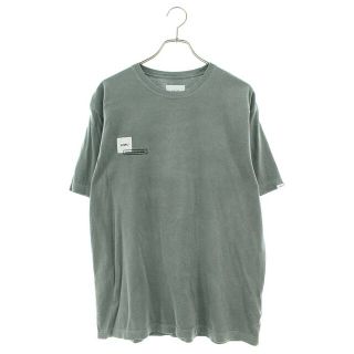 ダブルタップス(W)taps)のダブルタップス 21SS 211ATDT-CSM02 ロゴ刺繍Tシャツ メンズ 1(Tシャツ/カットソー(半袖/袖なし))