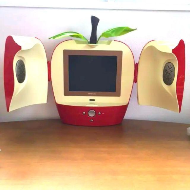 【新品未使用】ハローキティ アップル型液晶カラーテレビ
