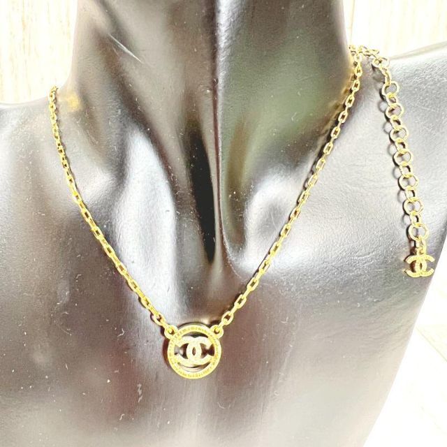 シャネル CHANELココマーク ラインストーン A22 A