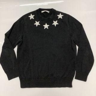 ジバンシィ(GIVENCHY)の【希少・未使用】ジバンシーニット スター柄 ブラック　r417(ニット/セーター)