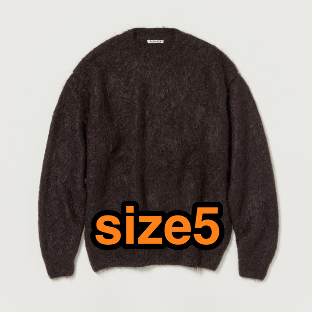 新品未使用 AURALEE 22aw モヘア ニット サイズ5 | suellencolombo.com.br