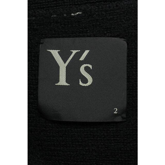 Y's(ワイズ)のワイズ YQ-K98-976 変形ショールカラーカーディガン レディース 2 レディースのトップス(カーディガン)の商品写真