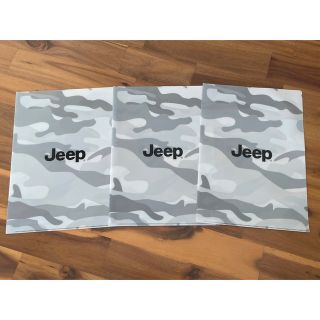 ジープ(Jeep)のJeep ジープ クリアファイル 迷彩 3枚セット(ノベルティグッズ)