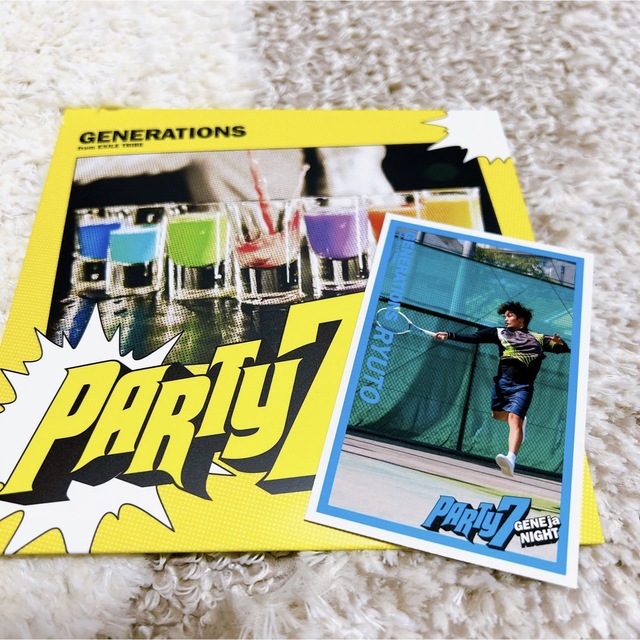 GENERATIONS(ジェネレーションズ)のPARTY7〜GENEjaNIGHT〜数原龍友 エンタメ/ホビーのCD(ポップス/ロック(邦楽))の商品写真