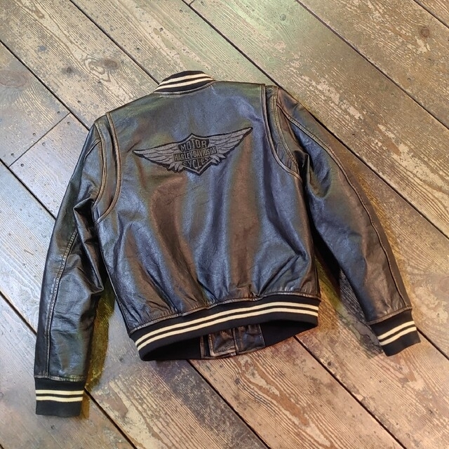 超美品 Davidson Harley - M レザージャケット レディース