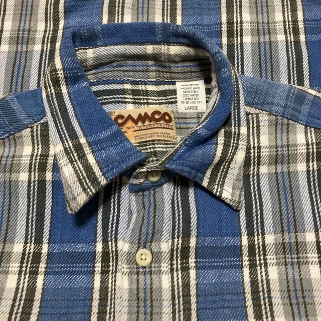 camco - カムコ ネルシャツ の通販 by まさ's shop|カムコなら camco - カムコ ネルシャツ の通販 by まさ's shop|カムコなら