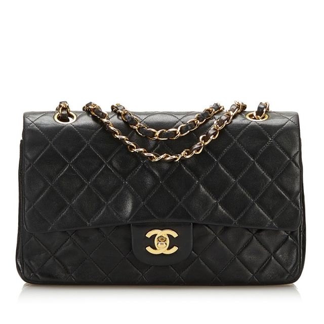 シャネル CHANEL ダブルフラップマトラッセ チェーン ショルダーバッグ