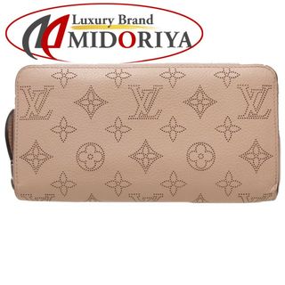 ルイヴィトン(LOUIS VUITTON)のLOUIS VUITTON ルイヴィトン ジッピーウォレット M61868 長財布 モノグラム マヒナ マグノリア(ピンク)/083014【中古】(財布)