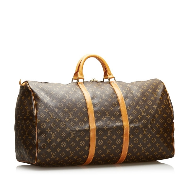 LOUIS VUITTON - ルイ ヴィトン モノグラム キーポル60 ボストンバッグ M41422 PVC レディース LOUIS VUITTON 【201-82900】