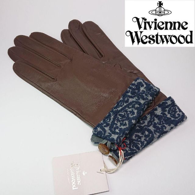 Vivienne Westwood(ヴィヴィアンウエストウッド)の【新品タグ付き】ヴィヴィアンウエストウッド 手袋/グローブ092 羊革 レディースのファッション小物(手袋)の商品写真