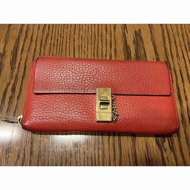 トレフォイル Chloe Chloe クロエ 長財布 美品 プレゼント レザー